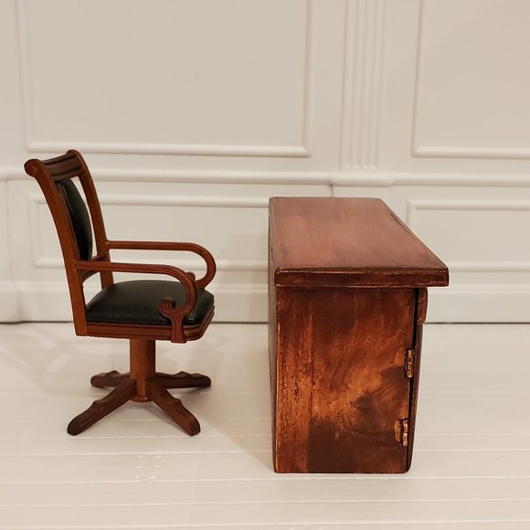 Dollhouse Miniature Office Lot OOAK Handmade - Picture 4 of 16